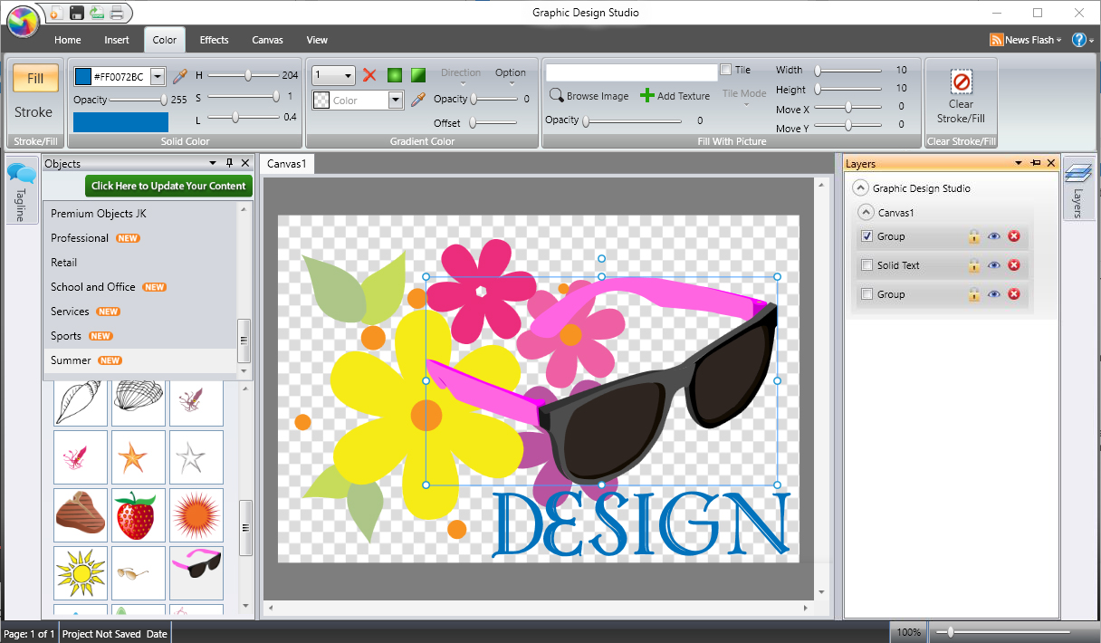 Graphic Design Studio Easy Illustration and Graphic