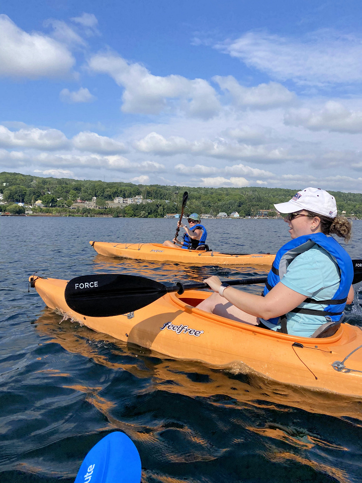 Kayak and Paddle Board Rental in the Finger Lakes Summit to Stream Adventures
