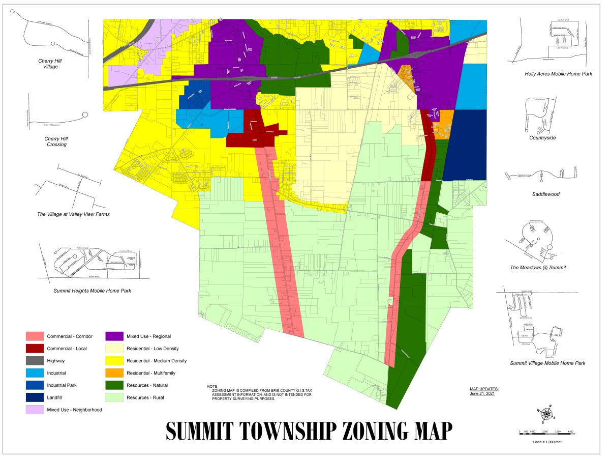 Land Development and Zoning Summit Township, Erie County, PA