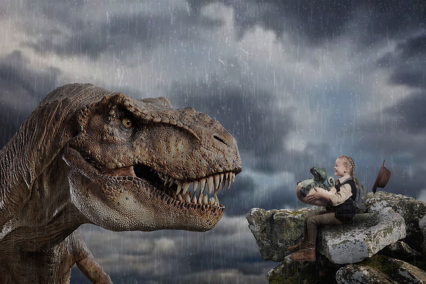 kids dinosaur photoshoot gallery Sumner Studios Portait photography