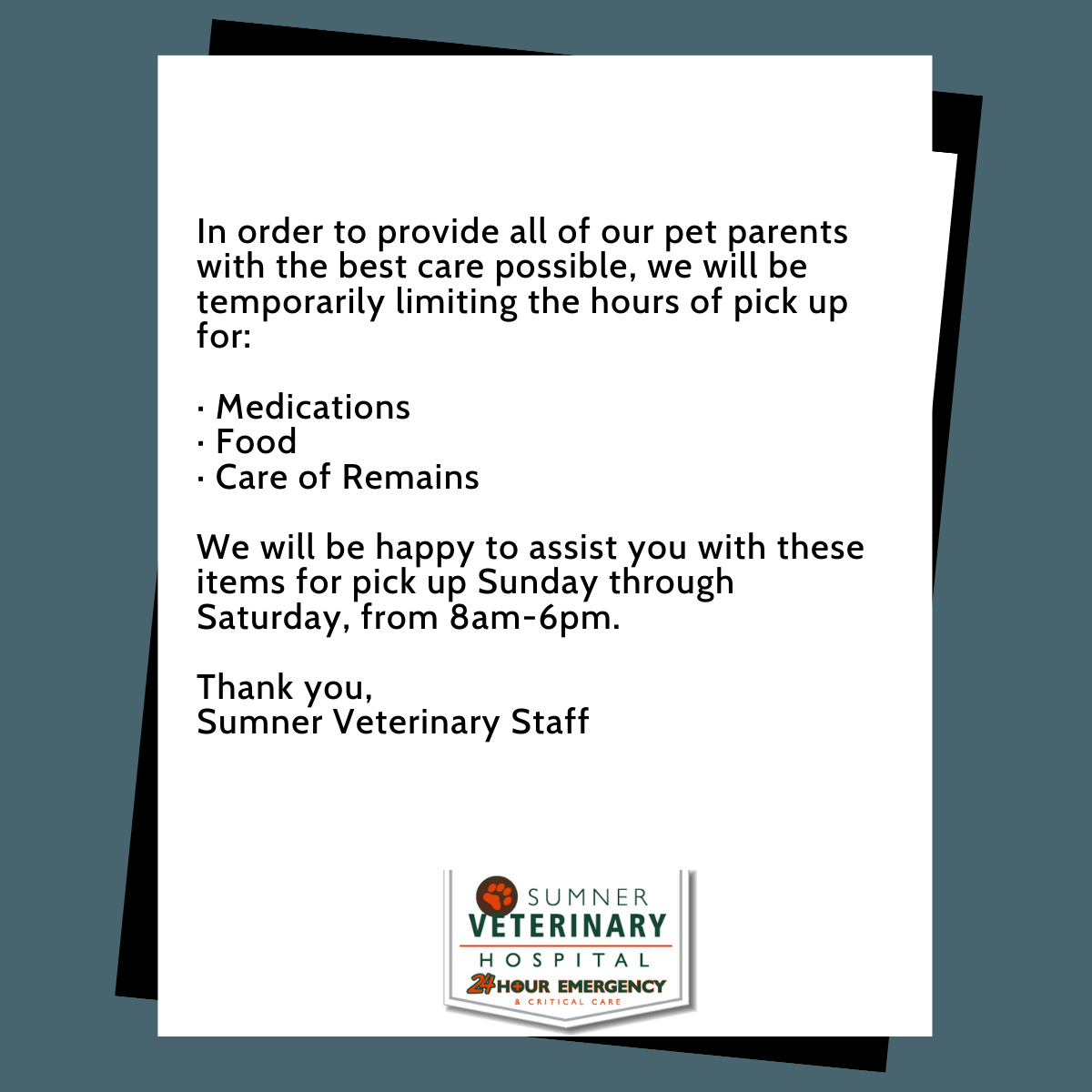 24/7 Emergency and FullService Animal Hospital in Sumner, WA 98390