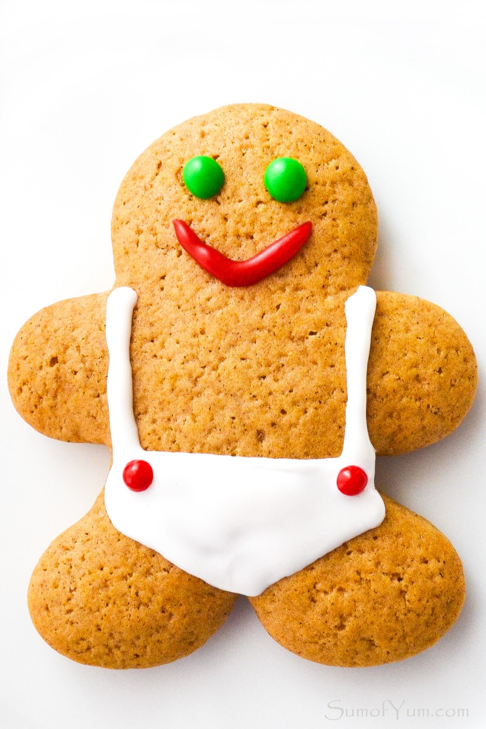Gingerbread Cookies Recipe made with Honey Sum of Yum