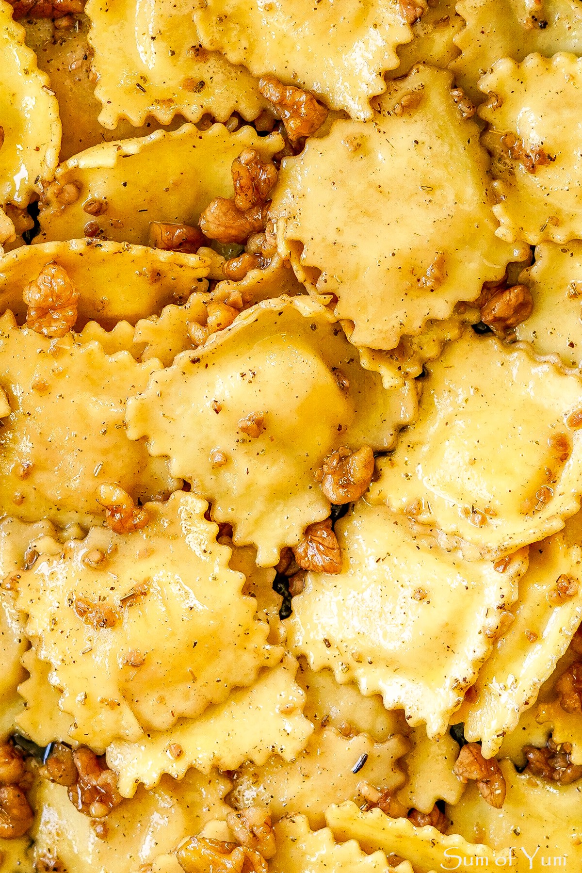 Sage Butter Ravioli Sum of Yum