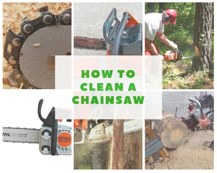 How to Clean a Chainsaw