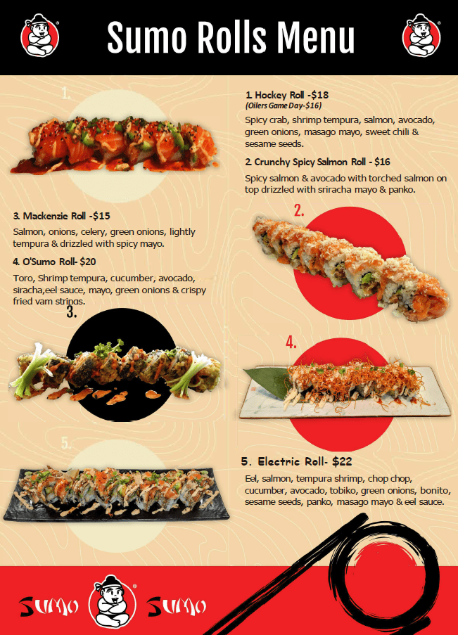 What’s New Sumo Sumo Sushi & Bar Grill