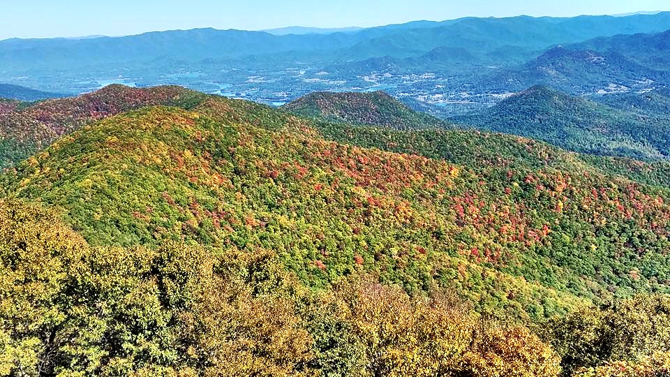 fall day trips from atlanta brasstown bald Sumptuous Living