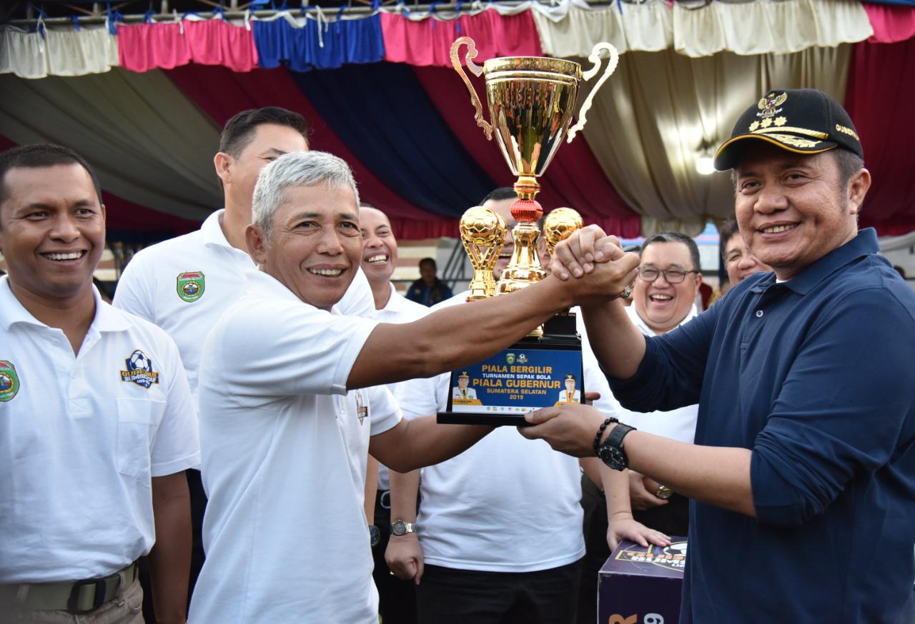 Kick Off Piala Gubernur di Kayuagung Sumsel Terkini