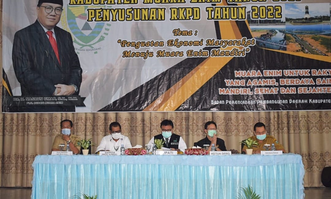 Plh. Bupati Optimistis Pencapaian Pembangunan Muara Enim 2022 Jauh