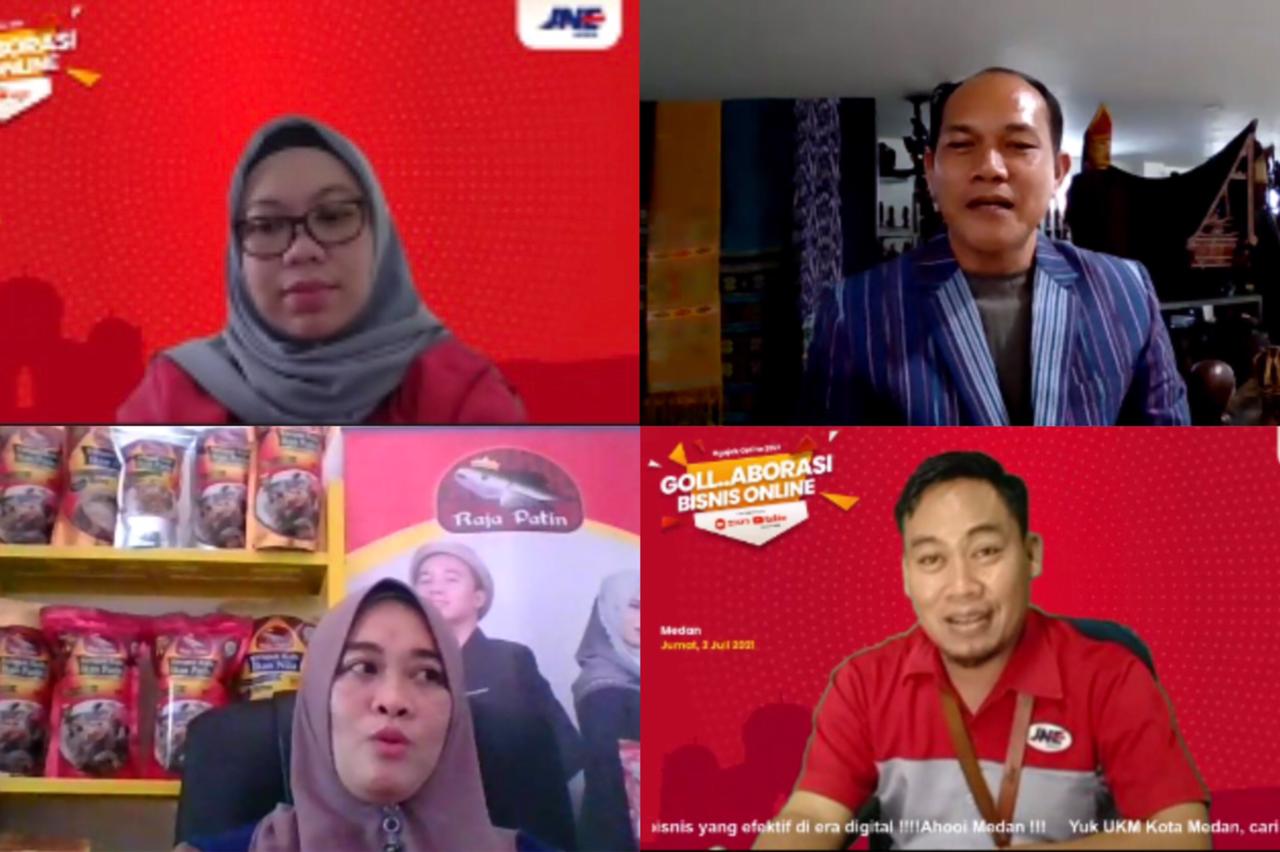 JNE Dorong UKM Medan Bangkit di Era Pandemi - Vimarsana News