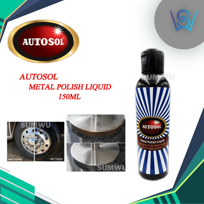 AUTOSOL METAL POLISH LIQUID 150ML Sumwu Concept