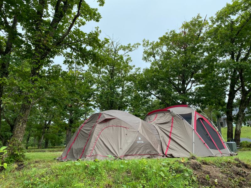 【キャンプ】鏡ヶ成（かがみがなる）キャンプ場でファミリーキャンプ（23回目）～鳥取県日野郡江府町にあるキャンプ場 チェック社長の鞆・福山