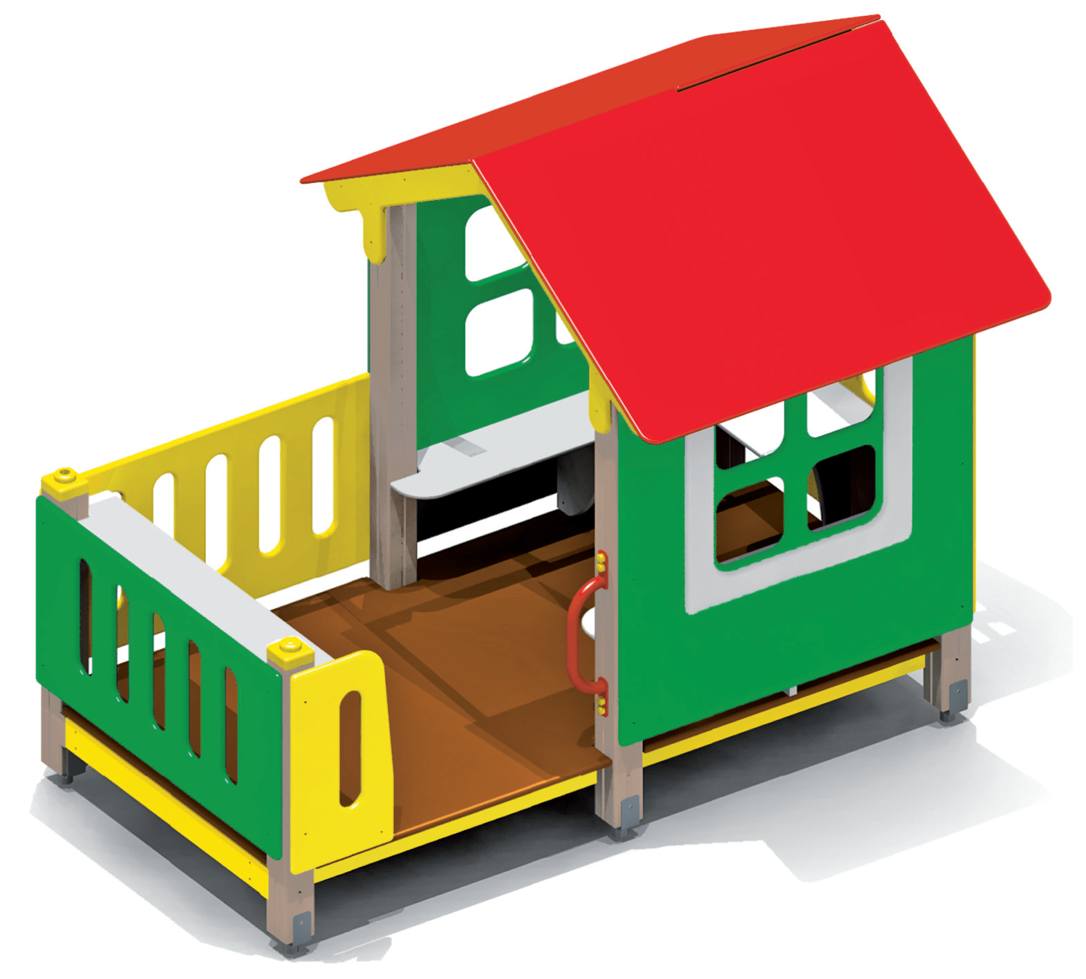 Domek zabawowy z werandą - SUN+