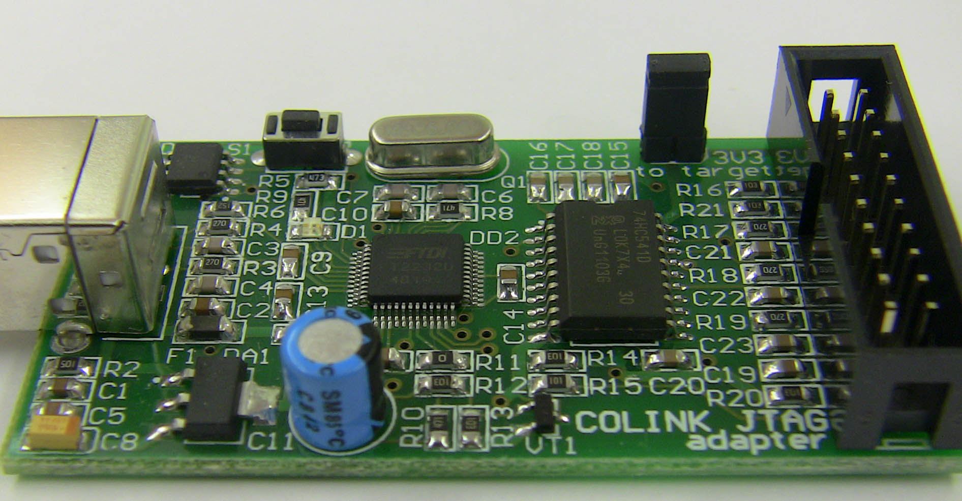 Colink JTAG programmer debugger for CooCox IDE and ARM CortexM0/M3