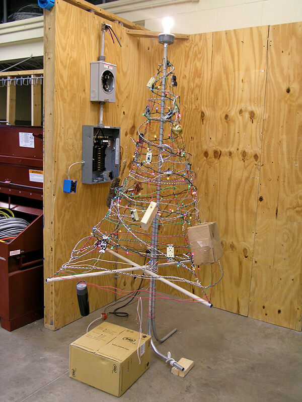 Electrical Systems Brightens Up the Holidays SUN Area Technical Institute