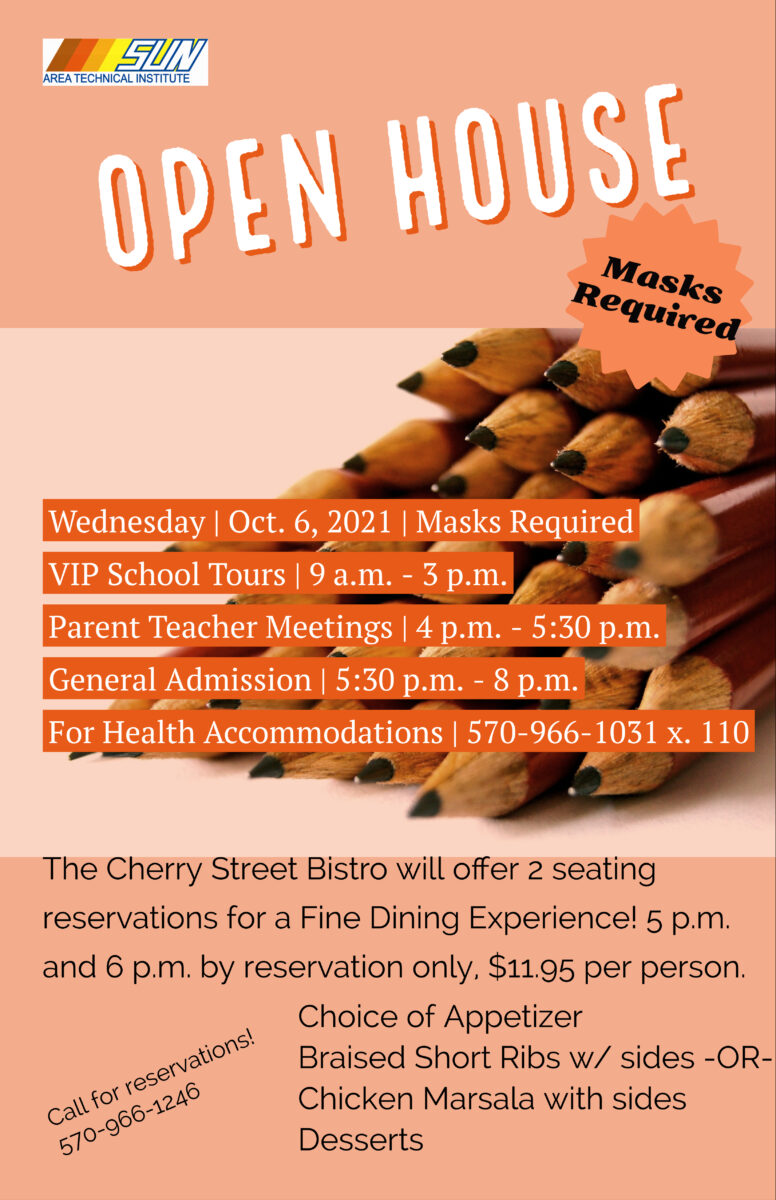 Open House 2021 SUN Area Technical Institute
