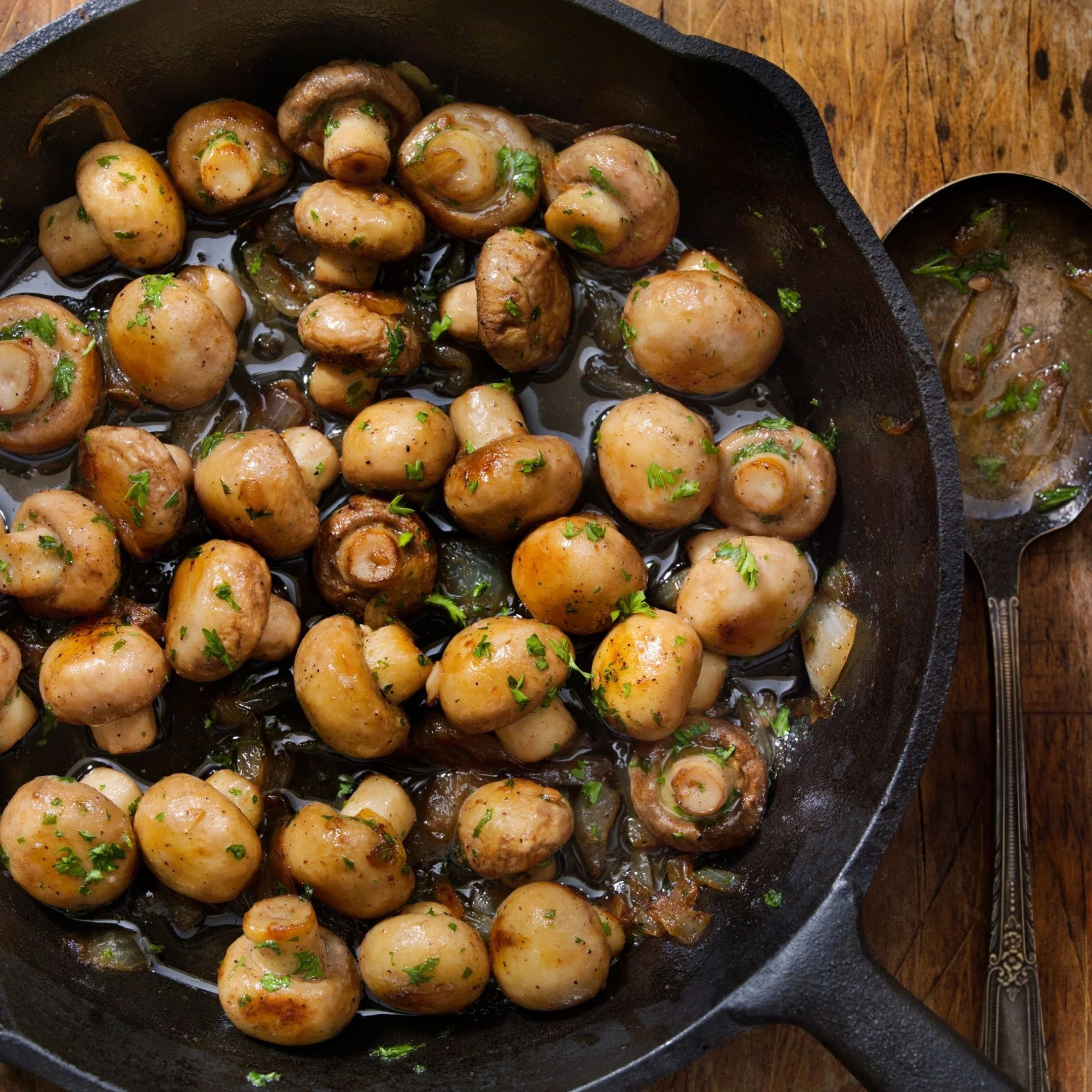 Balsamic Soy Roasted Garlic Mushrooms Sun & Swell Foods