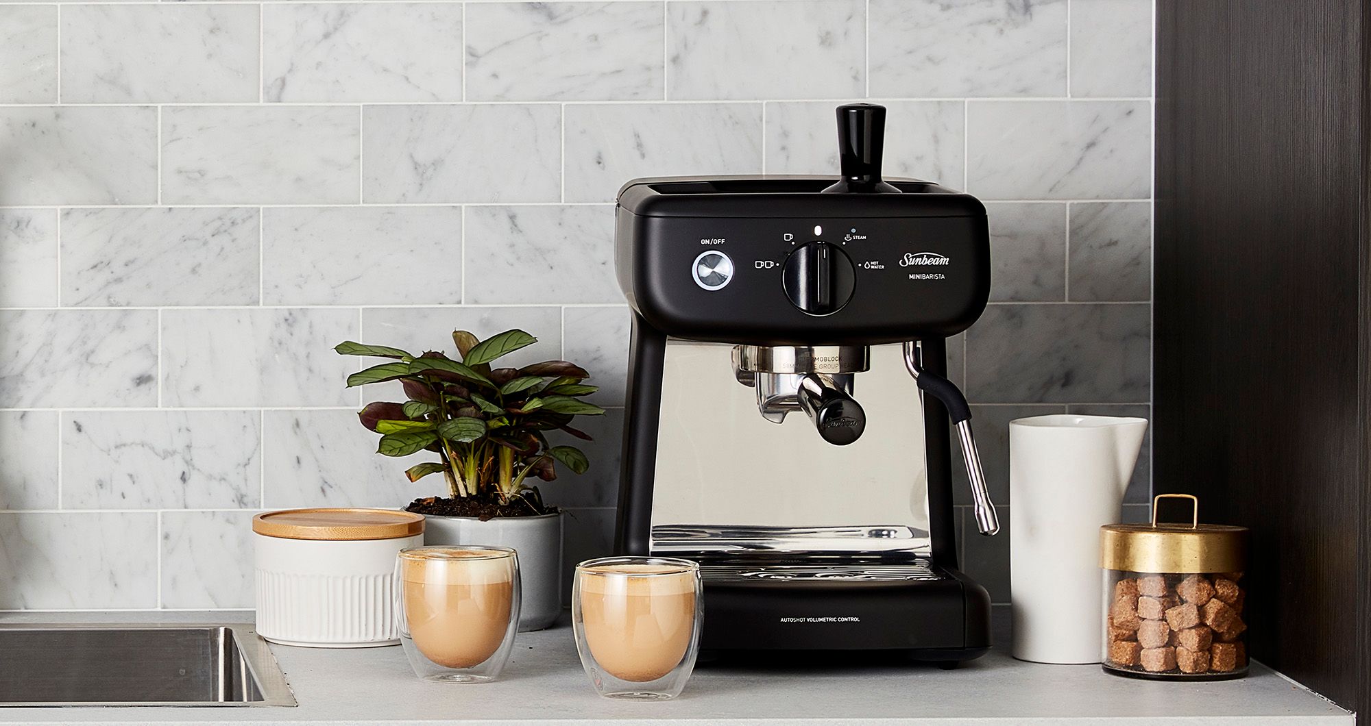 Mini Barista Espresso Machine EM4300 Sunbeam