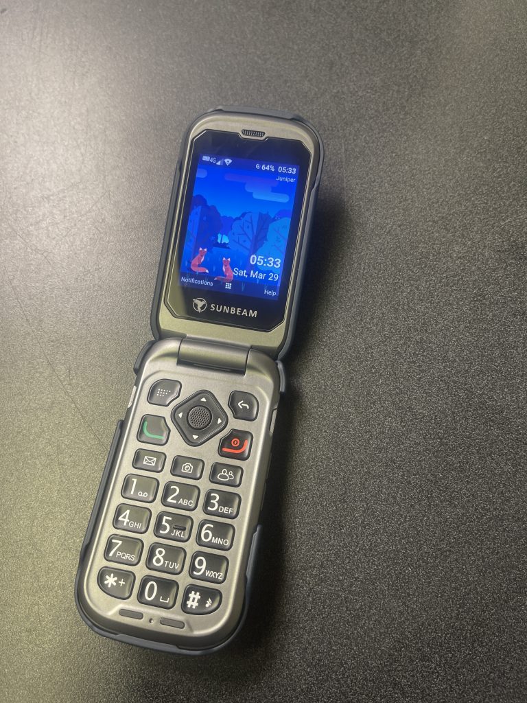 F1 Pro Juniper Rugged Dumbphone with Email Sunbeam Wireless