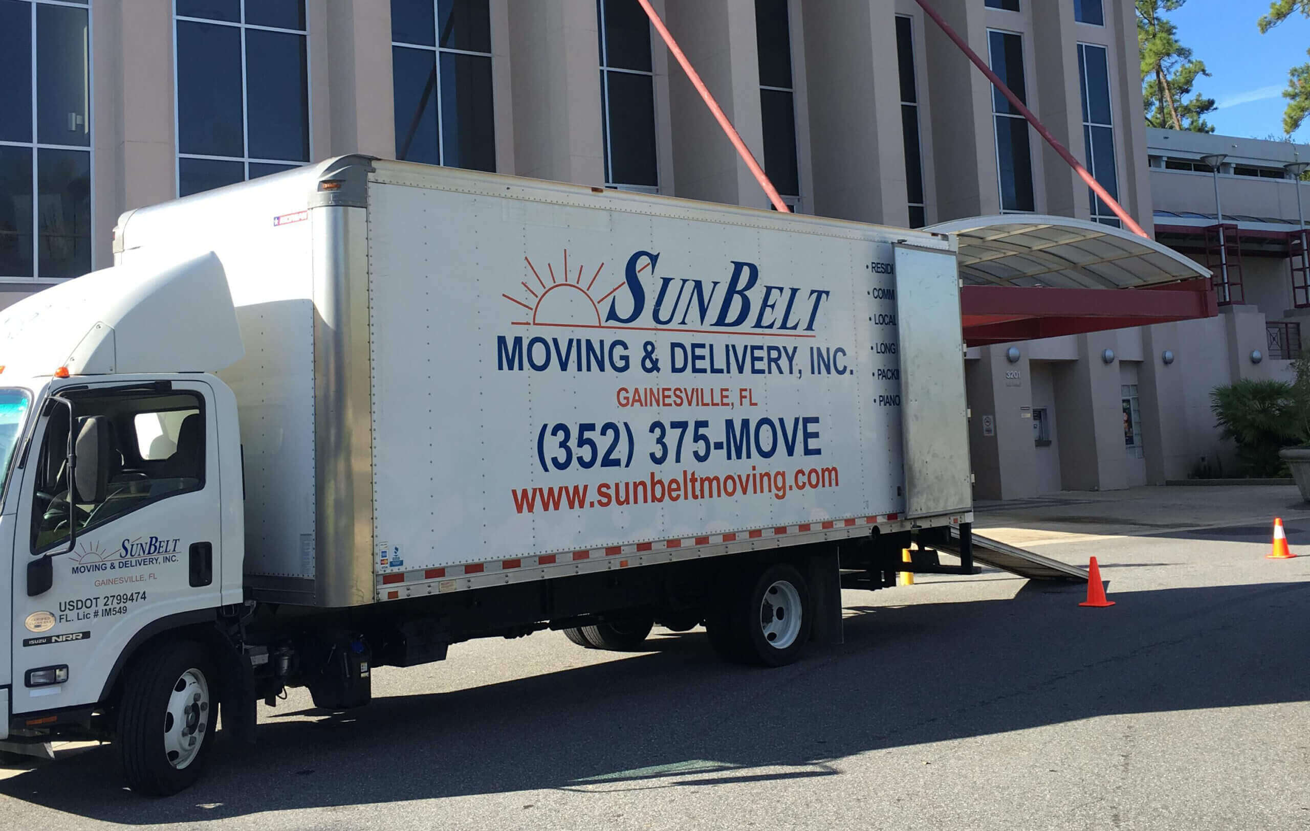 Gainesville movers, Gainesville moving company, Gainesville office