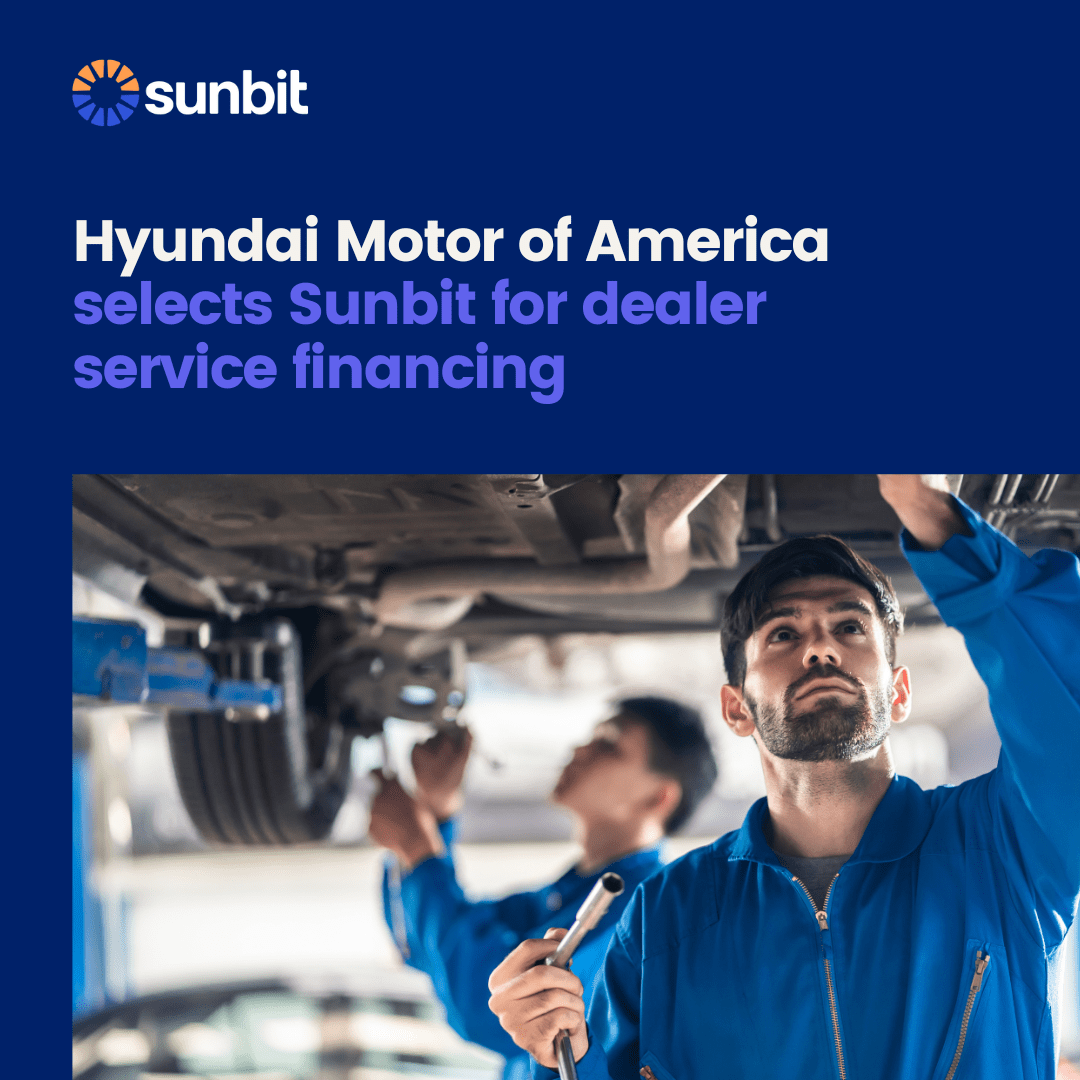 Hyundai Motor America chooses Sunbit as its preferred financing