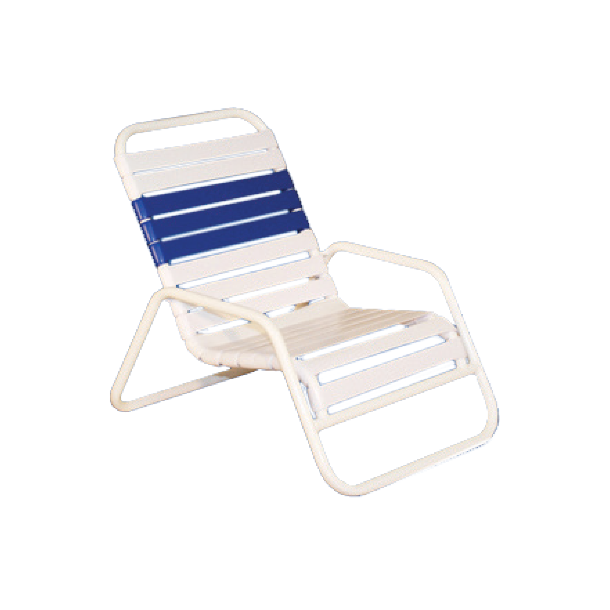 Classic Vinyl Strapped Sand Chair Sunbrite Furniture