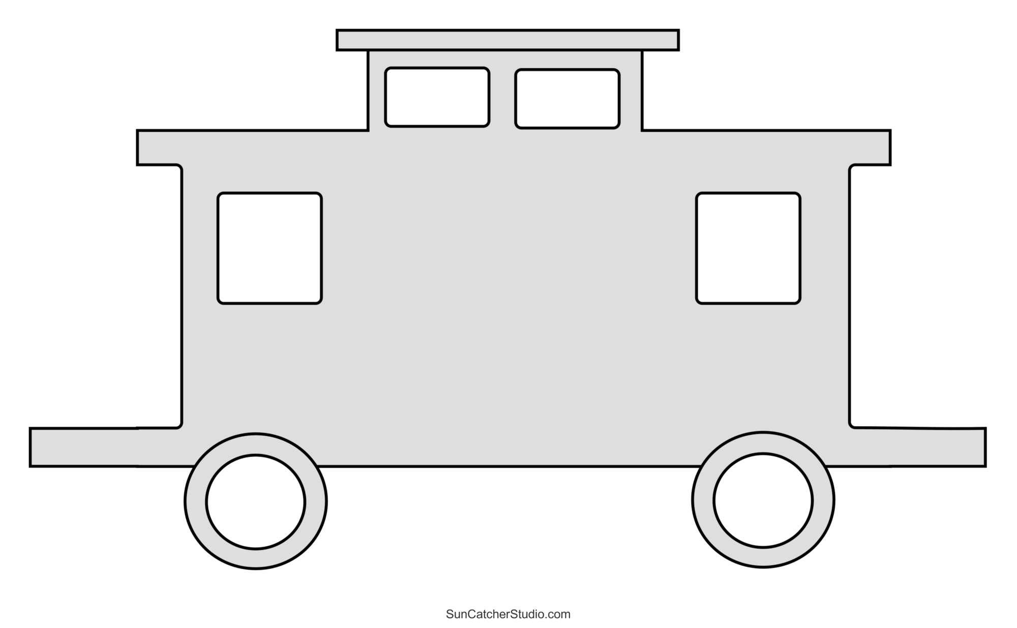 Train Cars and (Clip Art, Patterns & Templates) Free