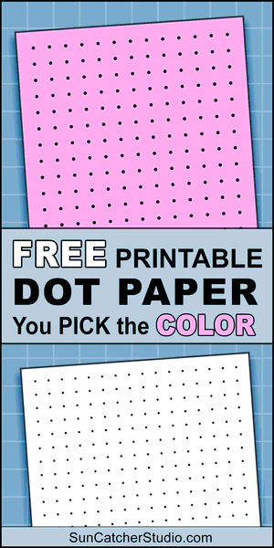 Free Printable Dot Paper: Dotted Grid Sheets (PDF & PNG) – Free