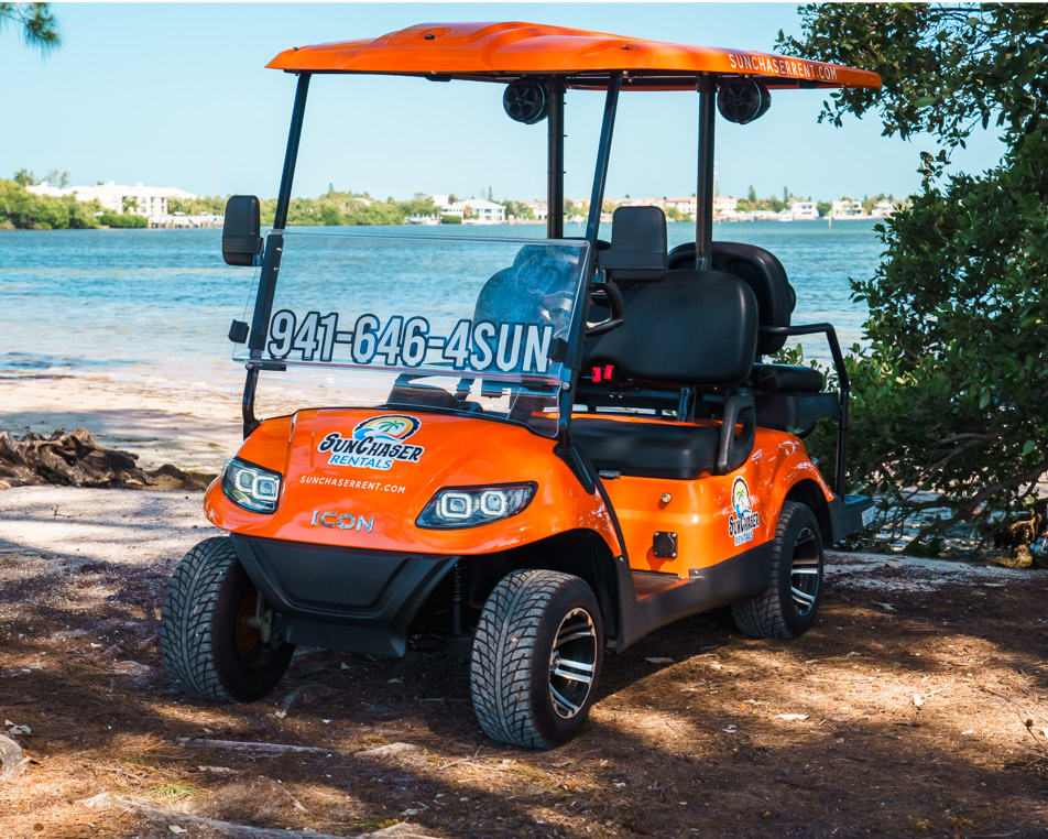 Golf Cart Rentals on Anna Maria Island SunChaser Rentals