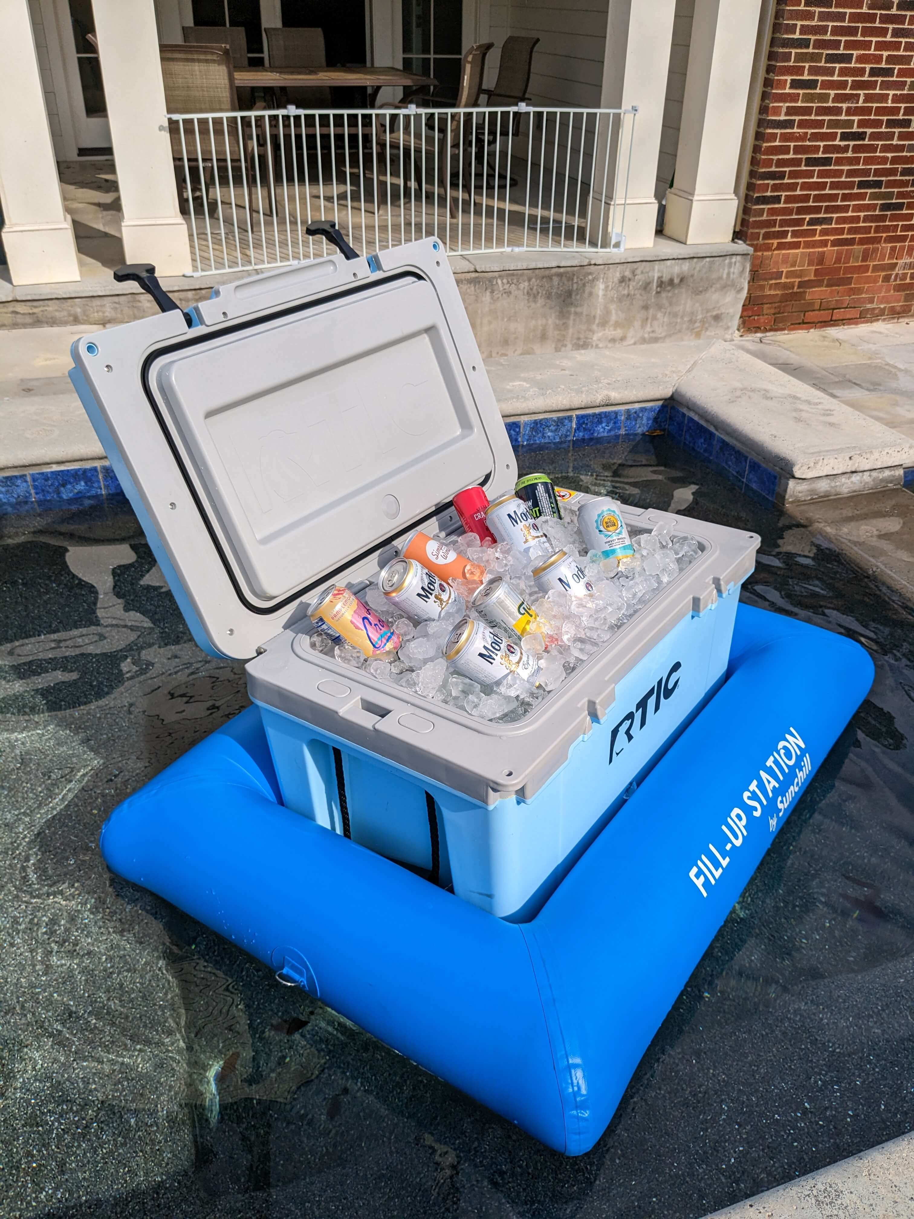 Cooler Float FillUp Station by Sunchill