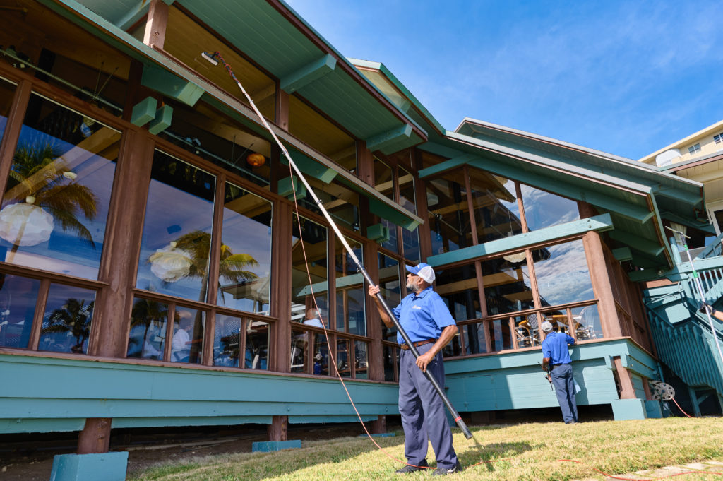 Window Cleaning Sunshine Cleaning Systems, LLC.