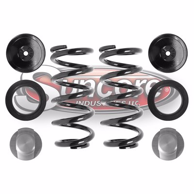 Suncore Industries Rear Air to Coil Spring Airmatic Suspension Conversion Kit E Class W211