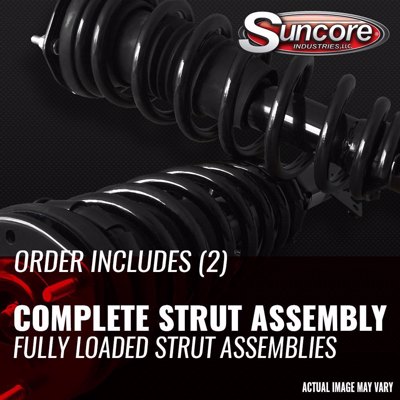 Quick Complete Install Strut Assemblies Front Pair - Toyota Tundra