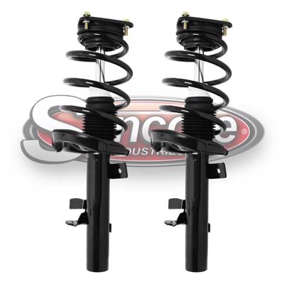 Front Pair of Quick Complete Strut & Spring Assemblies - 2012-2016 Ford
