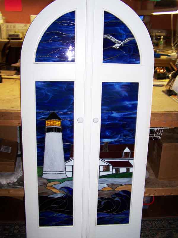 Stained Glass Art Studio, Saco Maine, Glass Fusing, Lampworking