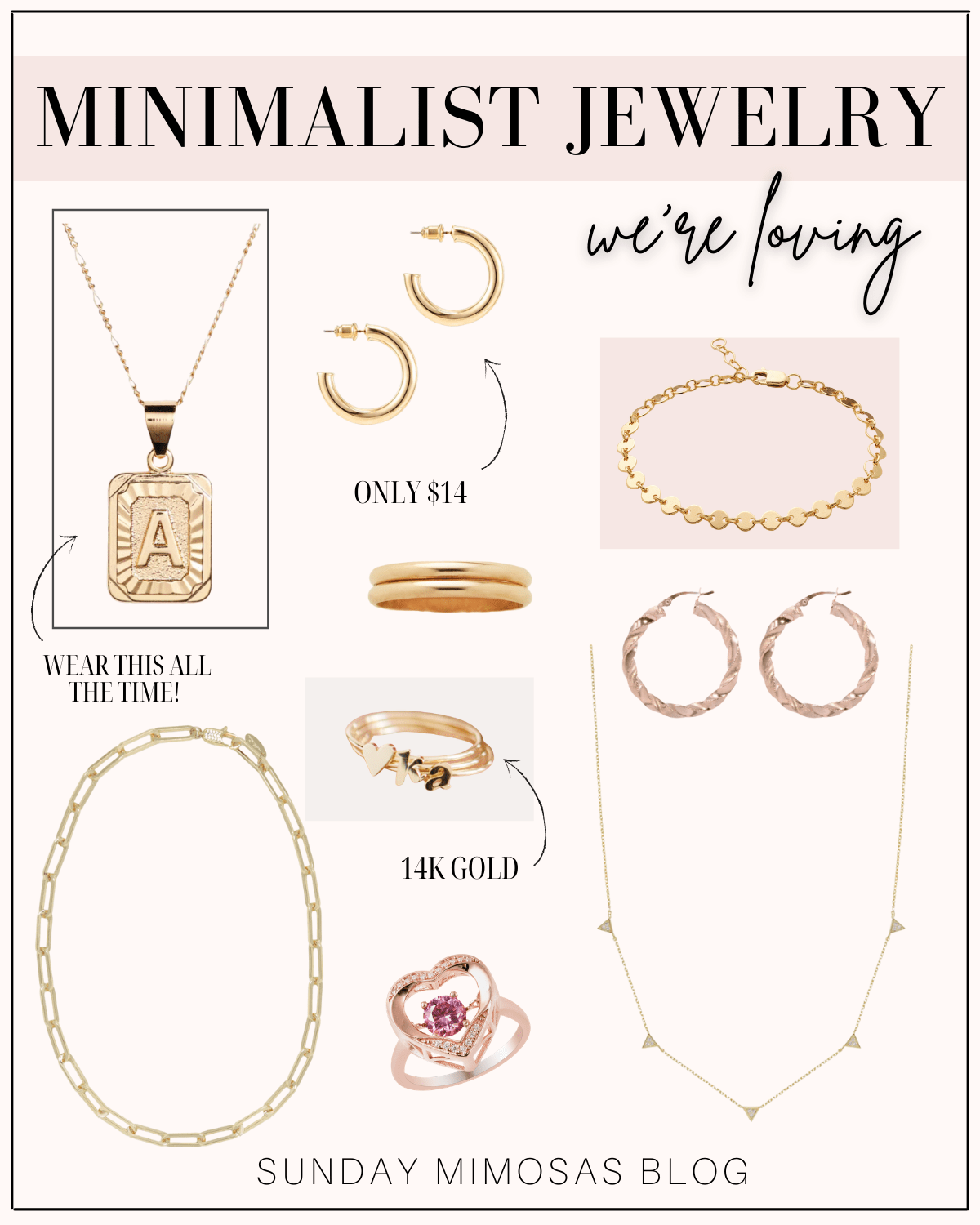 Best Minimalist Jewelry (2021) Affordable Everyday Pieces You’ll