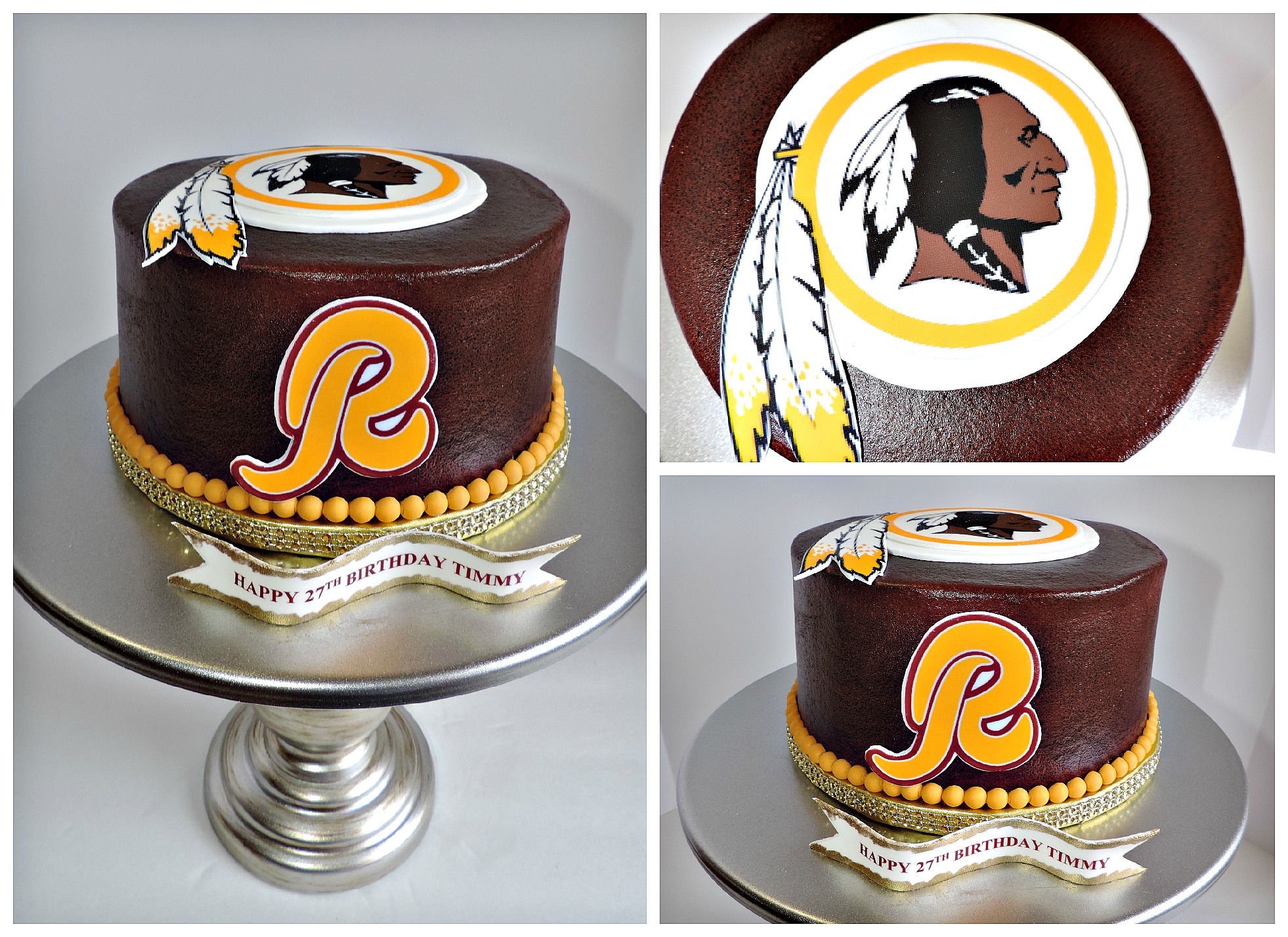 Custom Cakes Bakery Wedding Cake Fredericksburg VA Sunday Rose