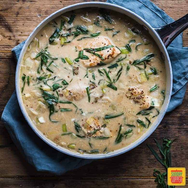 Creamy Chicken and Leeks Recipe Sunday Supper Movement