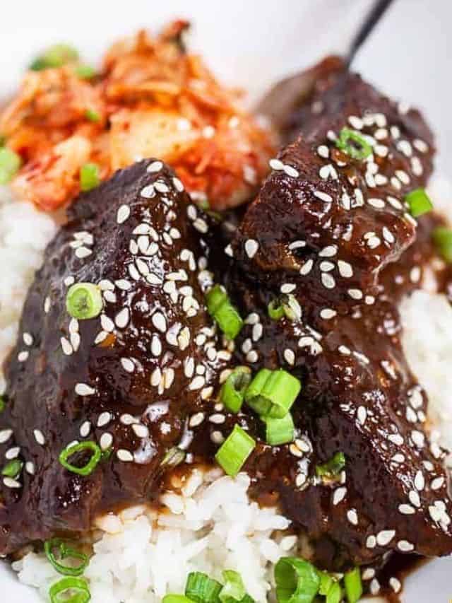 Korean Braised Short Ribs Sunday Supper Movement