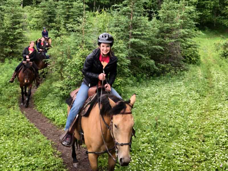 Sunderland Guest Ranch Alaska Horseback Rides Trail Rides Alaska
