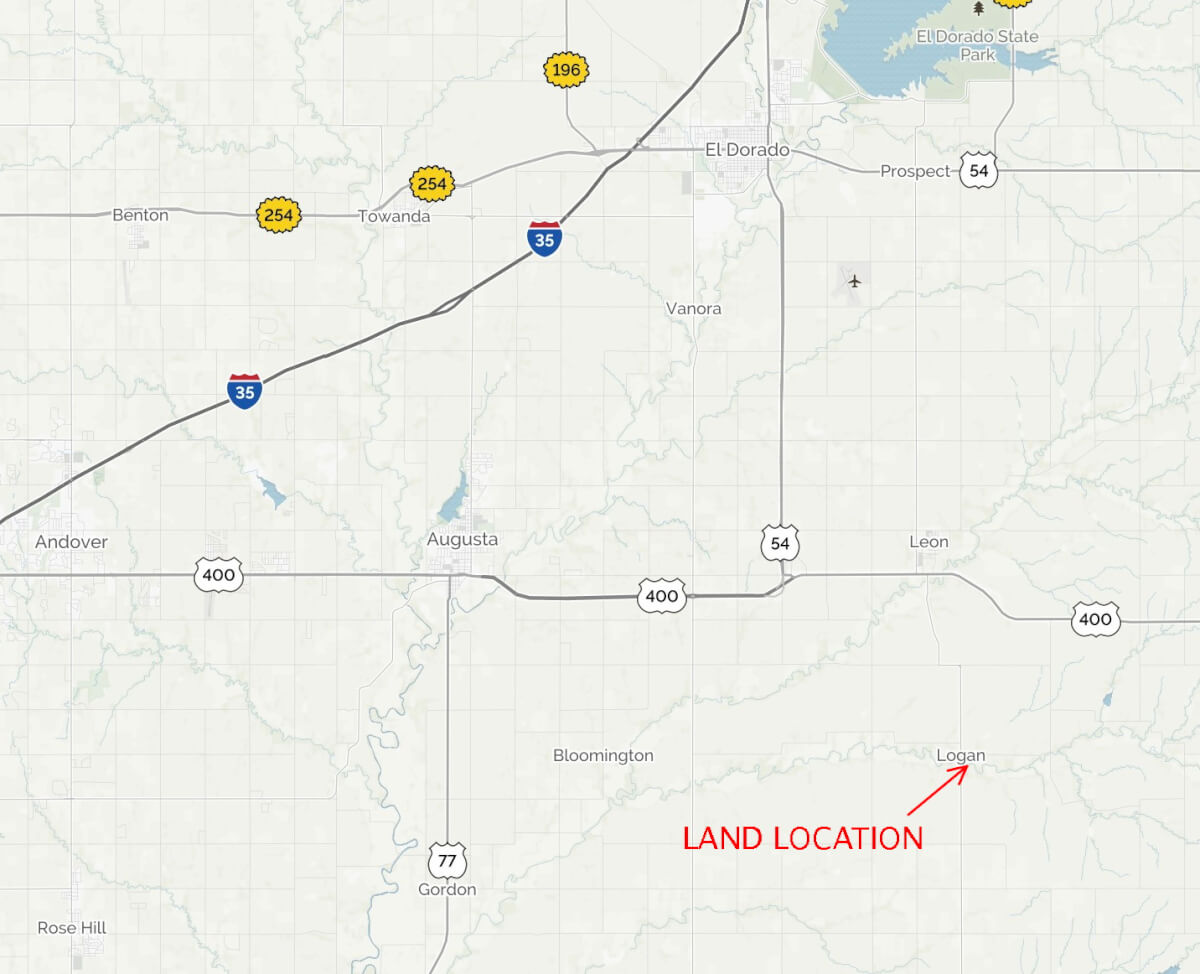 Butler County Kansas Agriculture, Hunting, & Recreation Land For Sale