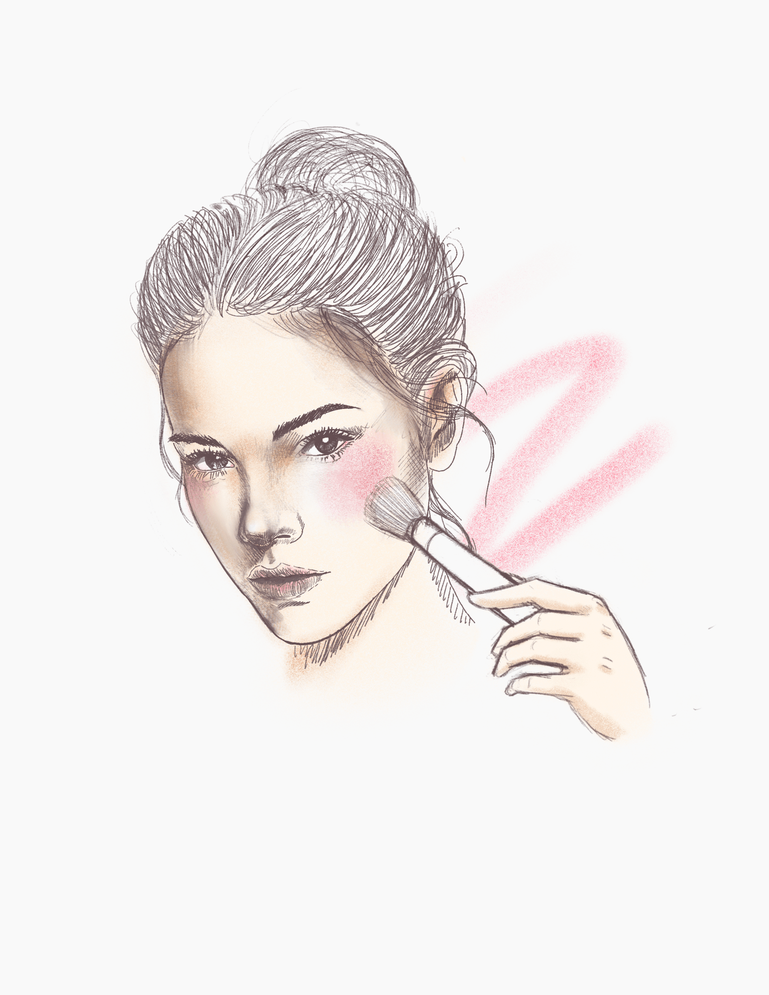The art of applying makeup The Sundial