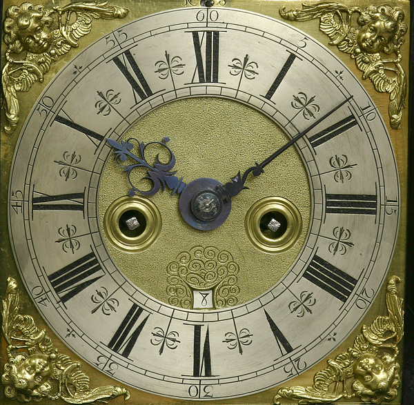 c.1700 English QuarterRepeating Ebony Bracket Clock
