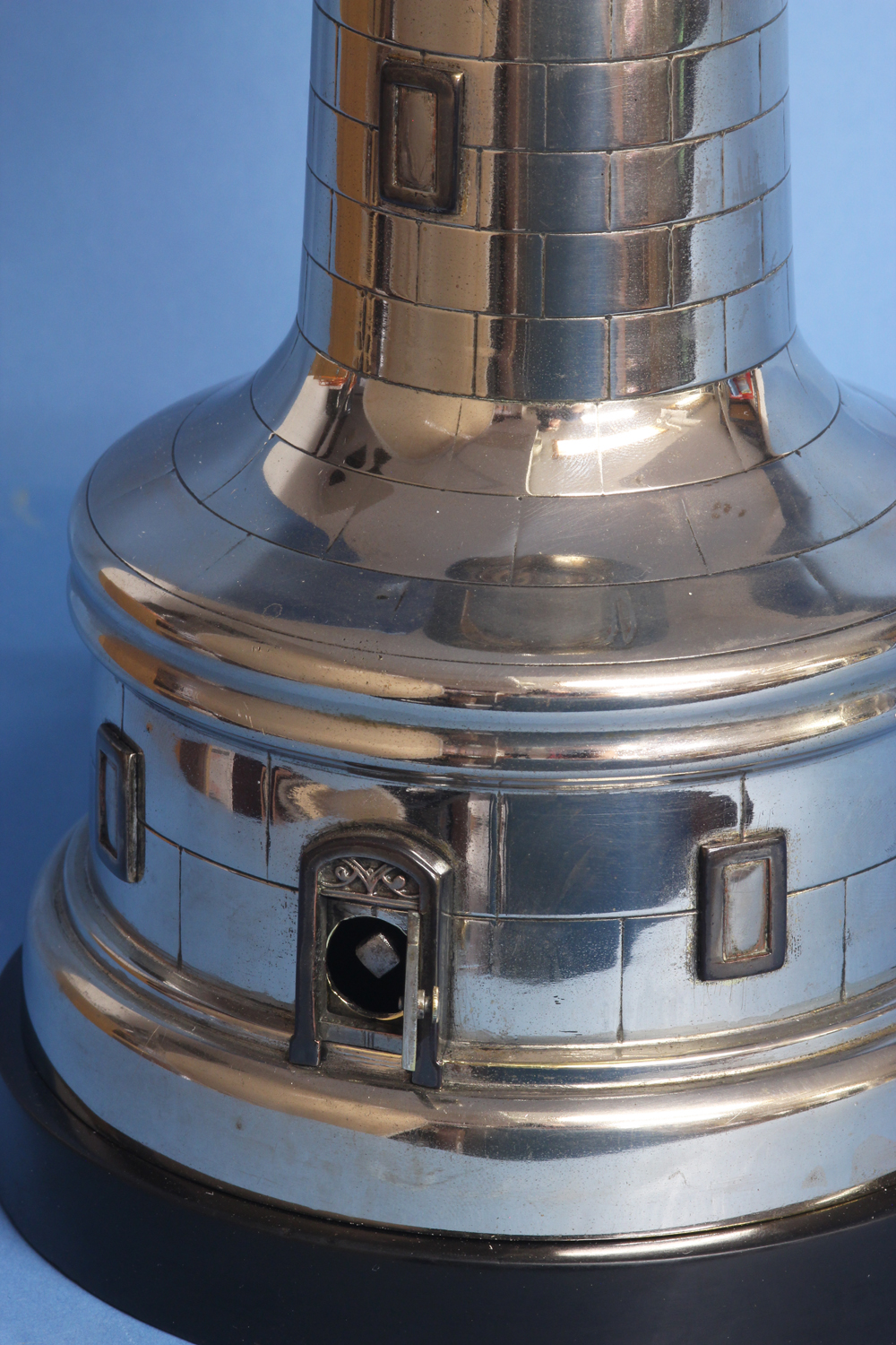 c.1890 French Industrial Lighthouse Clock.