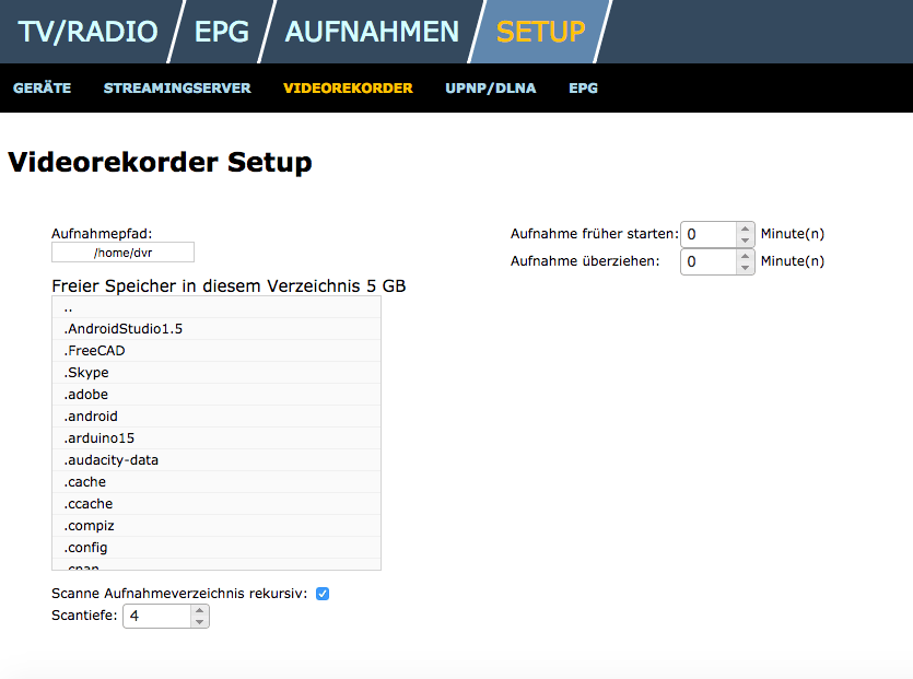 Sundtek Streaming Server (Deutsch / German)