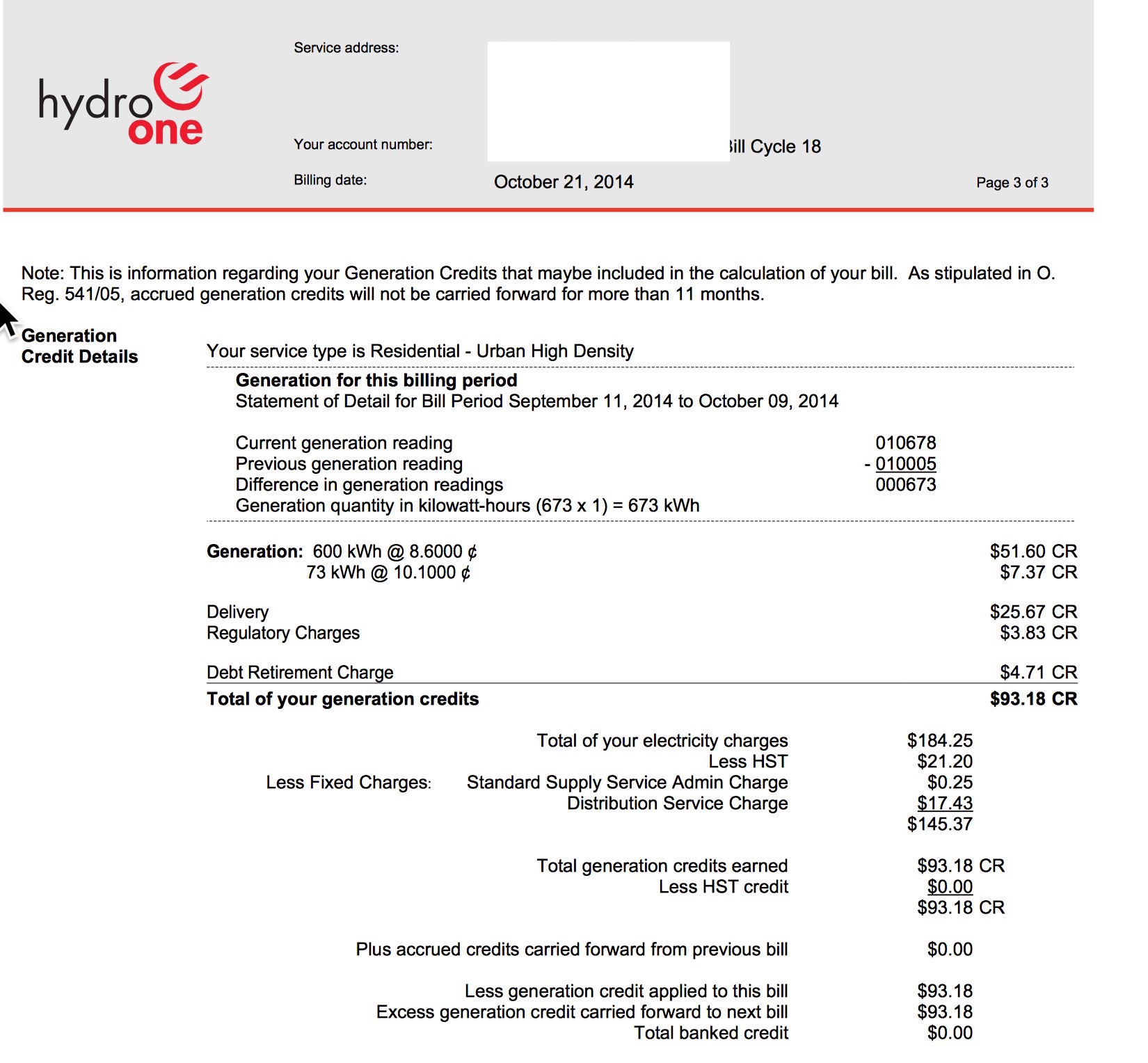 Understanding a Net Metering bill. Sunfish Solar
