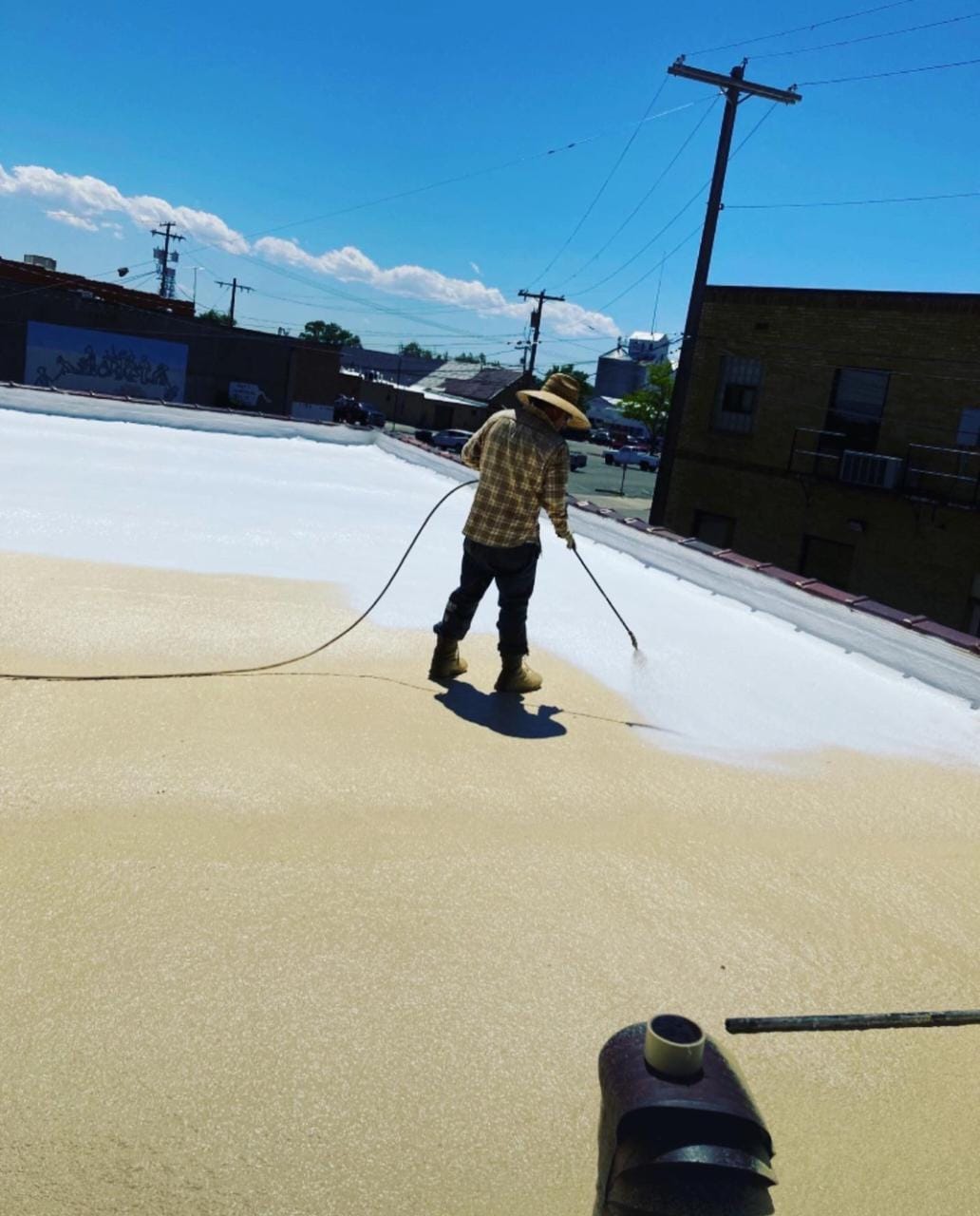 SUN FLEX ROOFING Spray foam roofing Montana