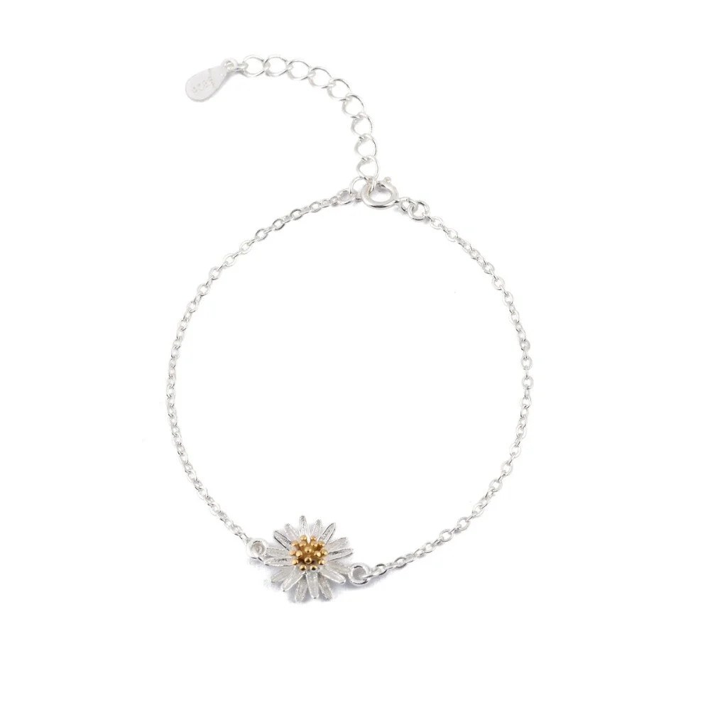 Cute Sunflower Bracelet Sunflower Jewelry