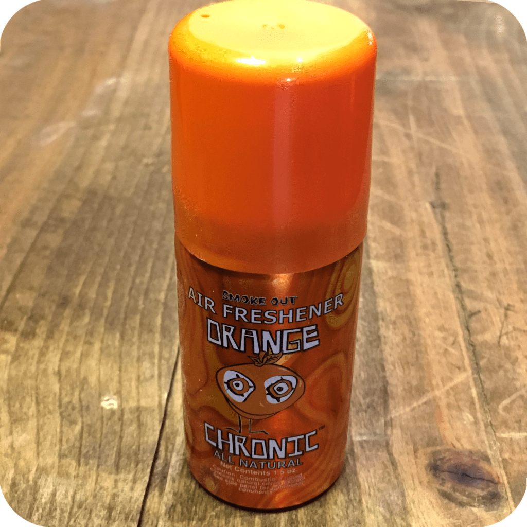 Small Orange Chronic Air Freshener Sunflower Pipes Brooklyn’s Best