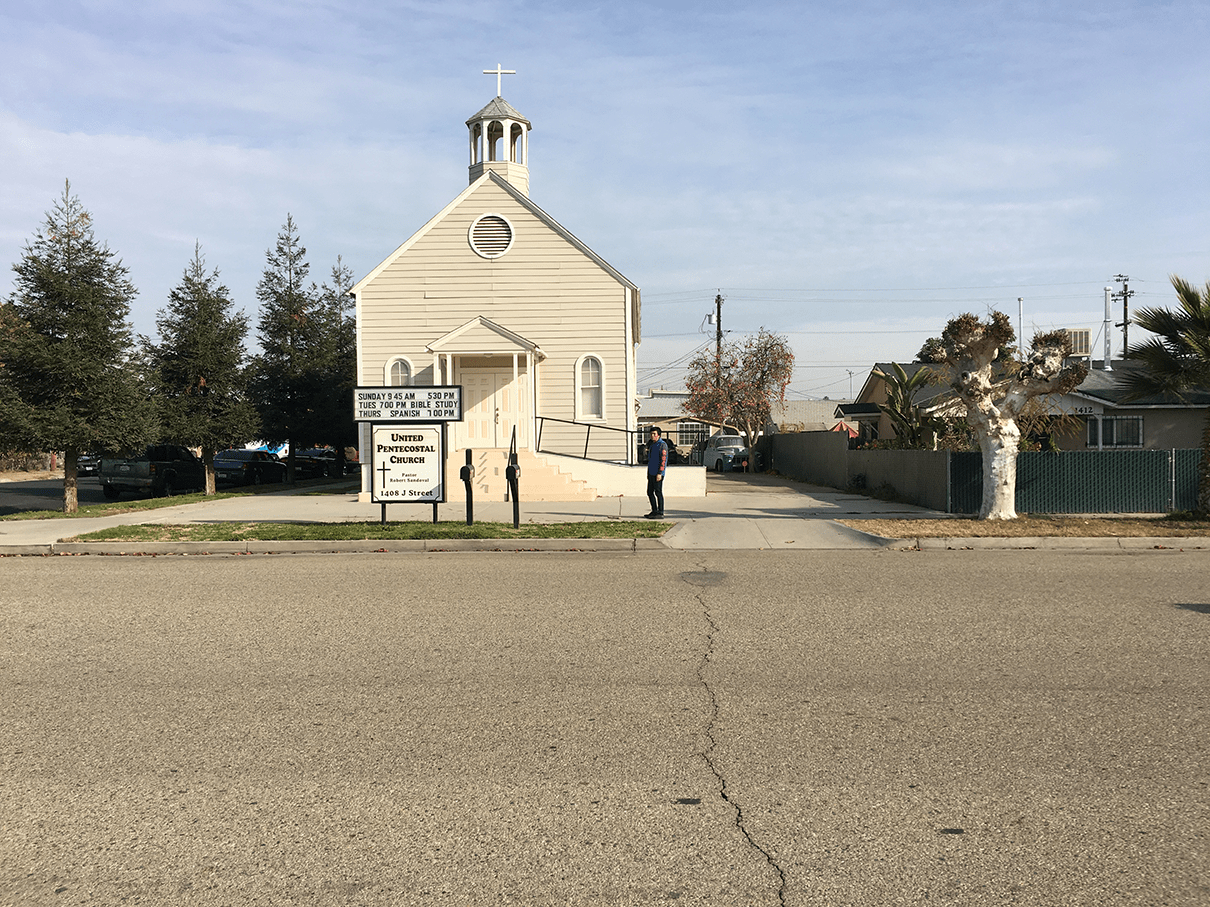 Former Armenian Apostolic Church, Reedley, California, Dec. 2017