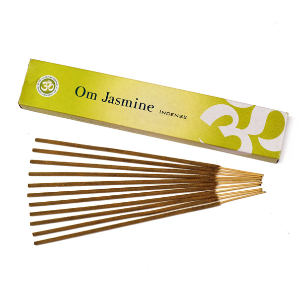 Om Jasmine Incense Sticks SunGlow Chakras